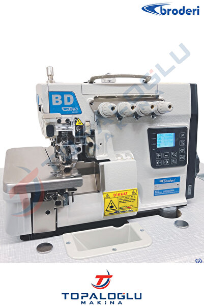 Broderi BD-900S-5 5 İp Elektrikli Akıllı Overlok