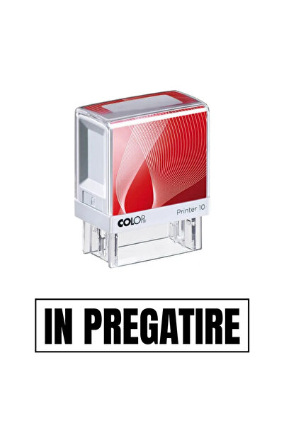 Colop Printer Stampila de birou IN PREGATIRE 14x38mm