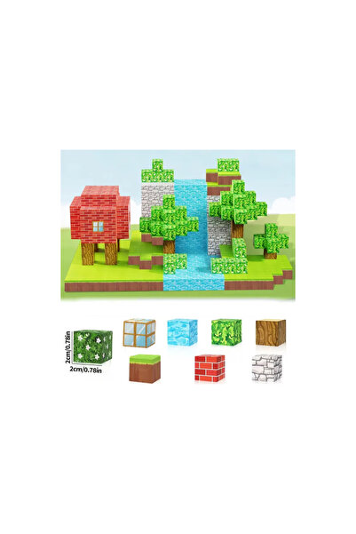 OEM Magnetic construction set, Multicolor, 2x2x2cm, 106 pieces