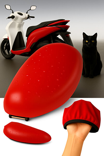 lawrenceshop Ps 150i Husă pentru șa din piele pentru motocicletă, impermeabilă