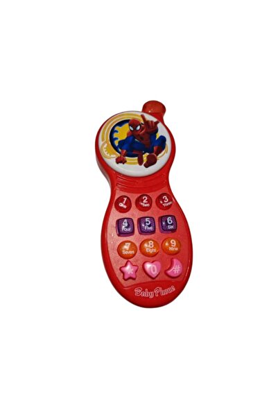 OEM Telefon interactiv pentru copii Fun Phone – Super Hero, cu lumini si 12 melodii, jucarie educativa