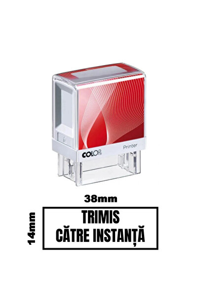 Colop Printer Stampila DE BIROU TRIMIS CATRE INSTANTA de birou 38x14mm