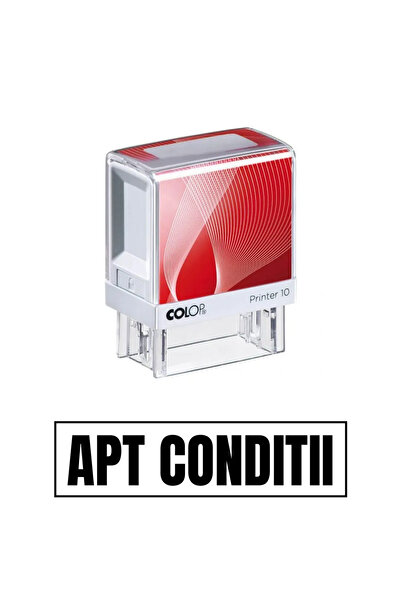 Colop Printer Stampila de birou APT CONDITII 14x38mm