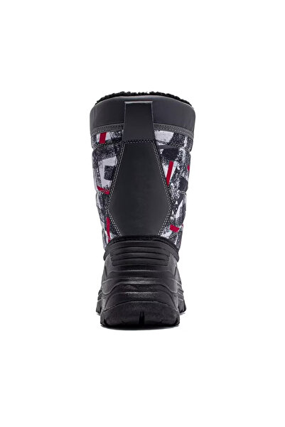 OEM HOBIBEAR boots, Waterproof, Fur, size 37, color Red and Gray