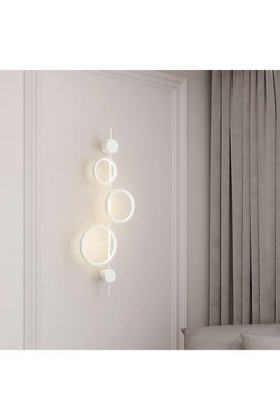 LightPlanet Aplica LED 40W TRIPLE ROUND WHITE 3 Functii