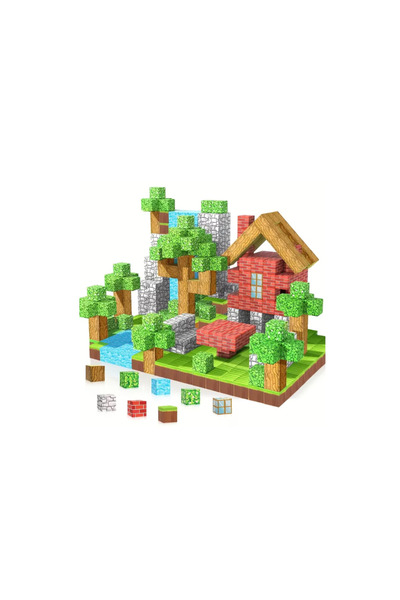 OEM Magnetic construction set, Multicolor, 2x2x2cm, 106 pieces