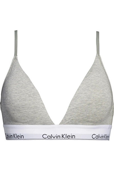 Calvin Klein LIGHTLY LINED TRIANG Kadın Gri Bralet