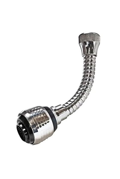 Generic Adjustable flexible shower head, chrome metal, flexible hose, water-saving, universal fit