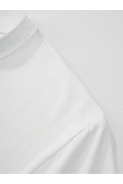 EYAX MODA Men's Oversized Flat T-Shirt