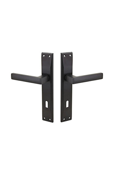 EYMEN YAPI Hira Konak Bilge Matte Black Door Handle Aluminum Room