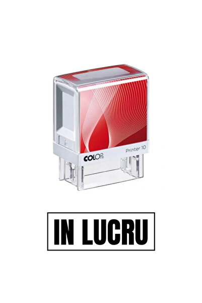 Colop Printer Stampila de birou IN LUCRU 14x38mm