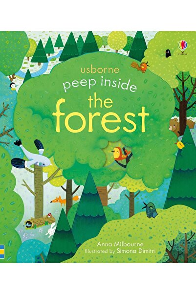 Usborne Carte cu clapete Peep Inside the Forest