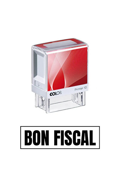 Colop Printer Stampila de birou BON FISCAL 14x38mm