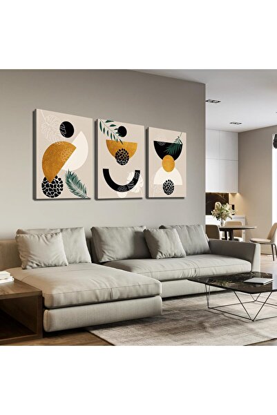 ALAYRA International لوحة فنية جدارية قماشية بتصميم بوهو بسيط، 40×60 سم - ديك...