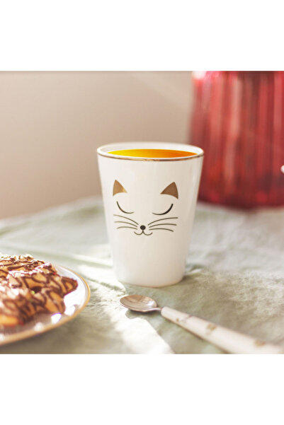 Pylones Mug Cup |   Maxi Cup - White Cat