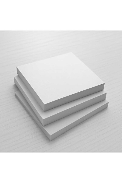 Notte TUTKALLI NOT KAĞIDI #BLOKNOT KAĞIDI #500 YAPRAK#10*10 BEYAZ KAĞIT