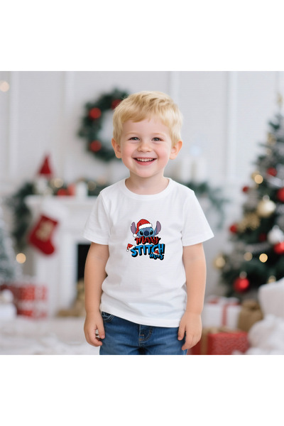 matelio Merry Stitchmas kids t-shirt