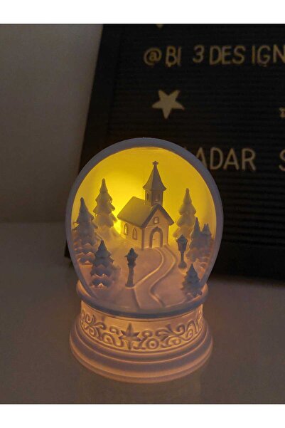 NadarStudio Kar Küresi Kış Köyü