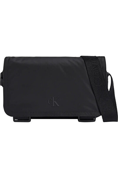 Calvin Klein OVER WEBBING CAMERA Erkek Siyah Omuz Çanta