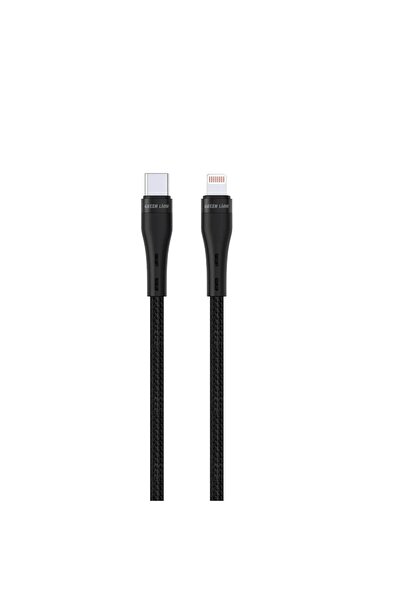 Green Lion كابل USB-A إلى Lightning PVC بطول 3 أمتار - شحن سريع 2.4 أمبير، 48...