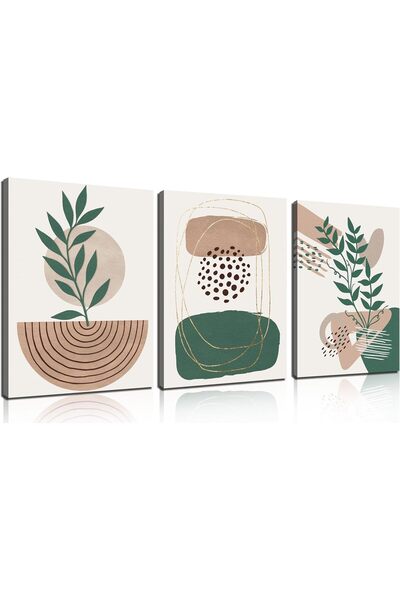 ALAYRA International لوحة فنية جدارية من قماش بوهو البسيط 30×40 سم - ديكور مح...