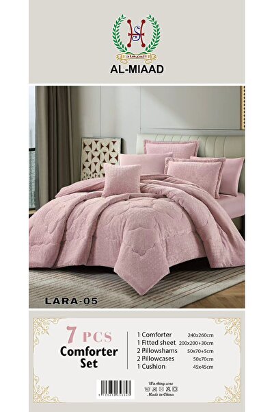 ALMIAAD Lara velvet and fur bedspread