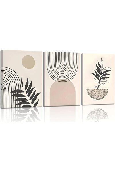 ALAYRA International لوحة فنية جدارية من قماش بوهو البسيط 30×40 سم - ديكور مح...