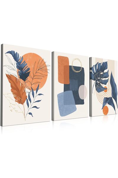 ALAYRA International لوحة فنية جدارية من قماش بوهو البسيط 30×40 سم - ديكور مح...