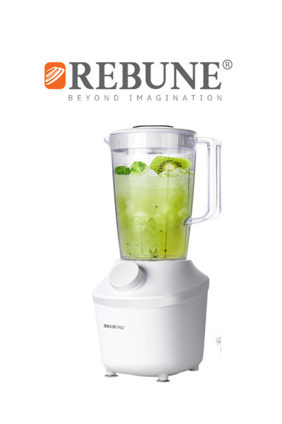 rebune Ribbon 2-in-1 Blender — 650 Watts — 1.8 Liters with Shatterproof Spice Grinder
