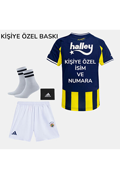 Quaxram Kişiye Özel Baskılı F'ênêrbâhçê. 25-26 Yeni Sezon 4'lü Set Çocuk Futb...