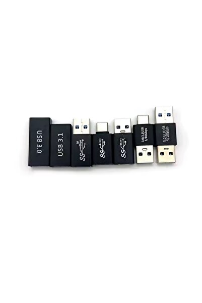 Bİ TIK BİLİŞİM Type-C Adapters USB 3.1 C Male to 3.0 Female Type-C Converters Universal USB Converters
