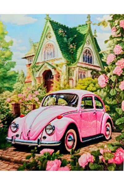 mentaş grup Diamond Painting Beaded Tapestry Mosaic Puzzle Crystal Stone Board 40X30 Kit Full Set