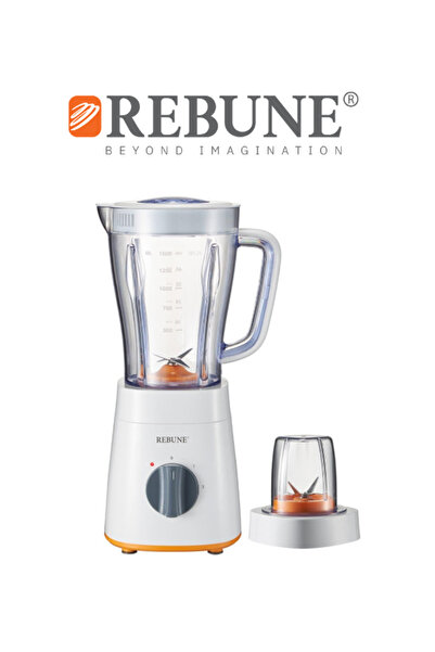 rebune Ribbon 2-in-1 Blender — 650 Watts — 1.5 Liter Capacity with Spice and Coffee Grinder