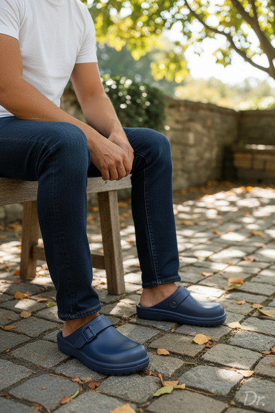 Akınal Bella Konay m443 deliksiz hastahane aşçı İmalathane unisex kroks Terlik