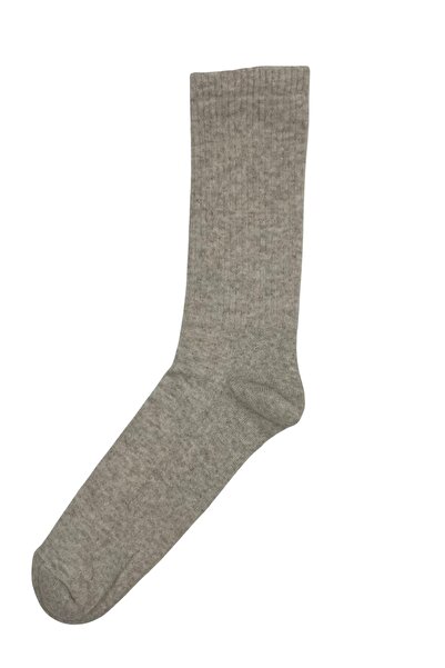 FENRA STUDIO Unisex Towel Bottom Beige Cotton Sports Socks