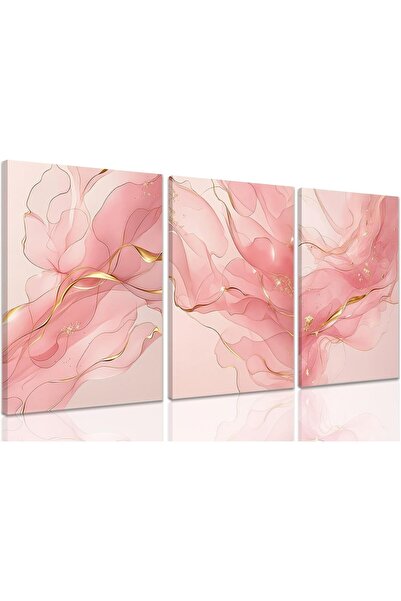 ALAYRA International لوحة فنية جدارية قماشية بتصميم بوهو بسيط، 40×60 سم - ديك...