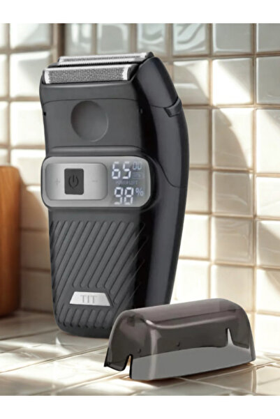 TİT TIT7280 Trimmer and Smoother – Rechargeable + Corded – Precision Blade for Smooth Skin – Ideal for Beard and Hair