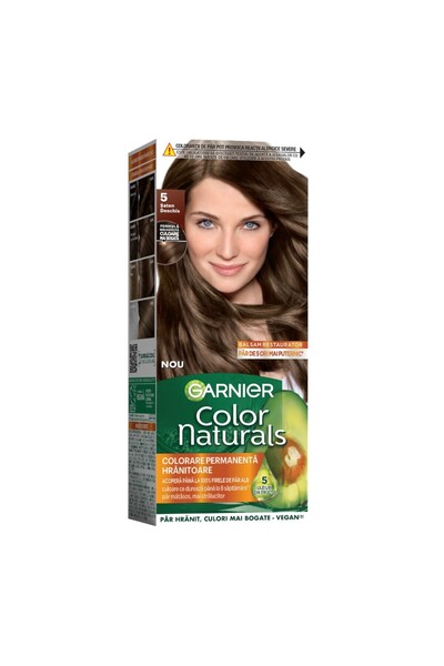 Garnier Color Naturals Set 3 x Vopsea de Par Permanenta cu Amoniac Color Natu...