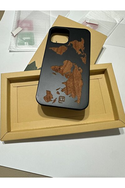 Loquita Case compatible with Iphone 12/13 Map Design + 2 protective films