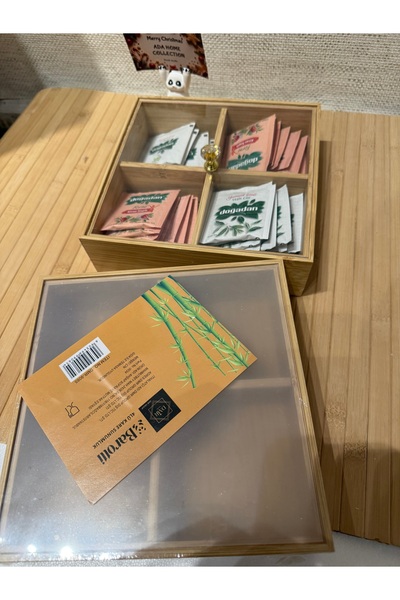 ADA HOME COLLECTION SHOP Bambus Organizator sa 4 odeljka