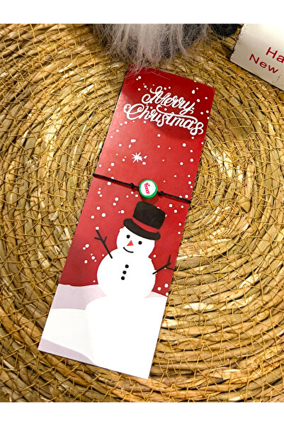 FIERA JEWELRY New Year's Card Umbrella Detail Adjustable Rope Bracelet