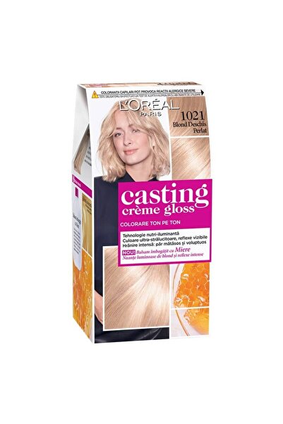 L'Oreal Paris Casting Creme Semi-Permanent Hair Dye 10.21 Light Pearl Blonde 180 ml