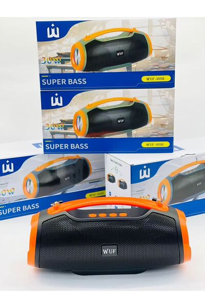 WUF GRAY Portable Bluetooth Speaker