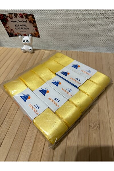 ADA HOME COLLECTION SHOP SATEN GÜL YAPIMI İÇİN 3 cm Süper saten double face k...