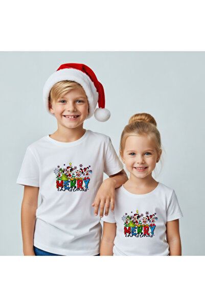 matelio Tricou copii Echipa Disney de Crăciun