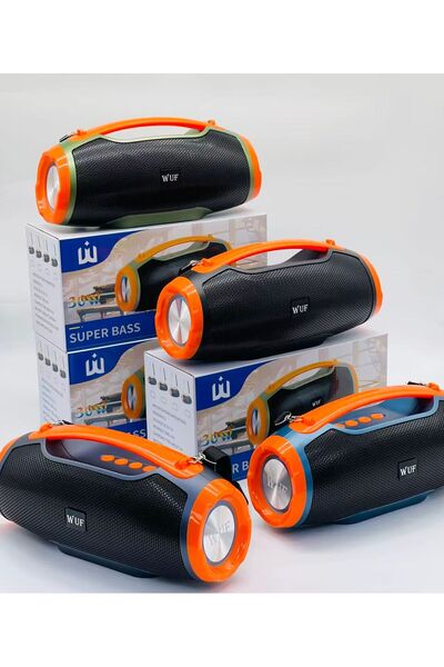 WUF GRAY Portable Bluetooth Speaker