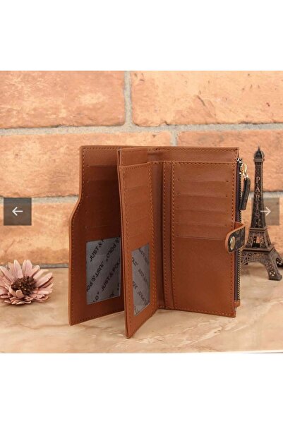 JP POLO Vegan Leather Women's Wallet with Coin and Card Compartments