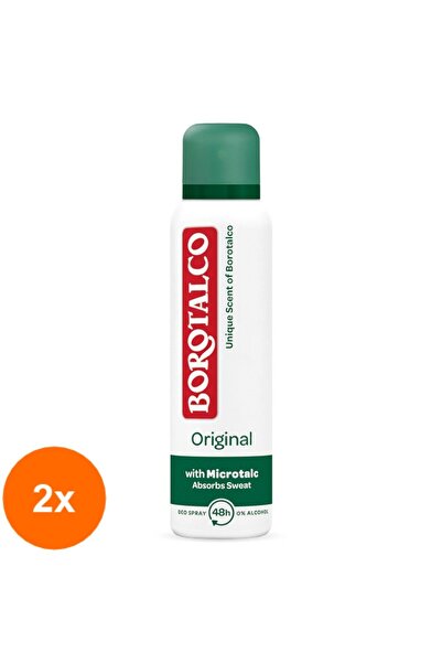 Borotalco Set 2 x Deodorant Spray Original, 150 ml