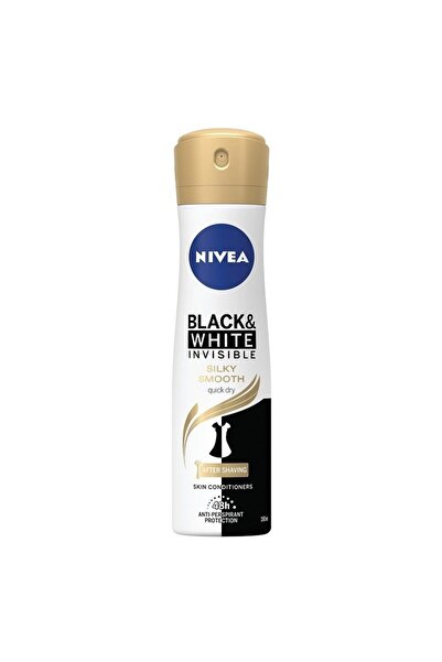 NIVEA Set of 2 x Deodorant Spray Invisible Black & White Silky Smooth Deo 150ml