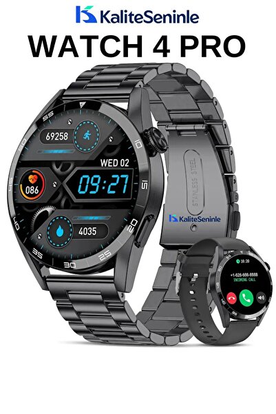 ozbience Çok Fonksiyonlu Akıllı Saat, Bluetooth ve Sesli Görüşmeli, Uyumlu Ta...